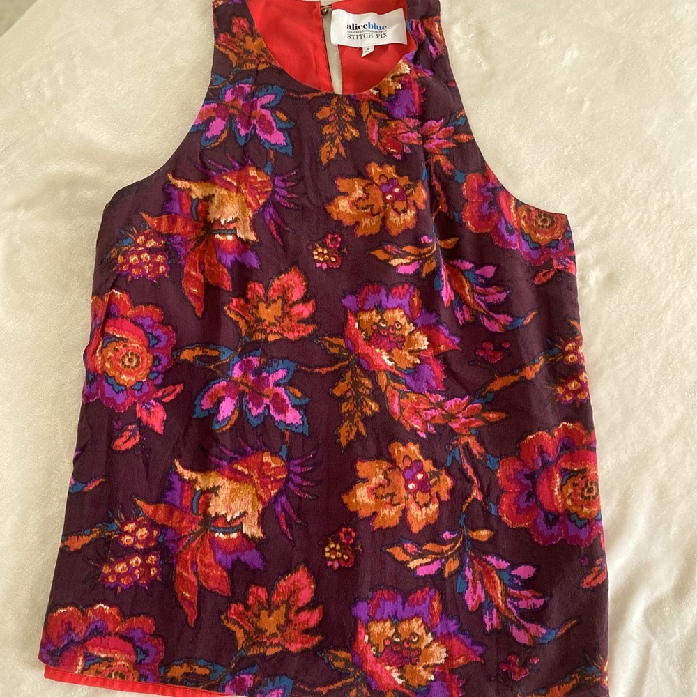 Alice Blue Blouse Size Small